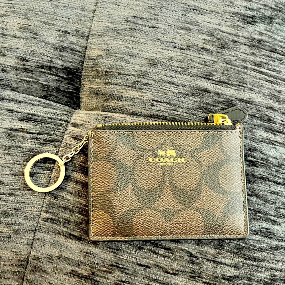 Coach Cardholder with Keychain